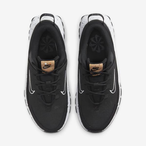 Women's Nike Crater Remixa Trainers Black / Dark Grey / White | NK629QDM