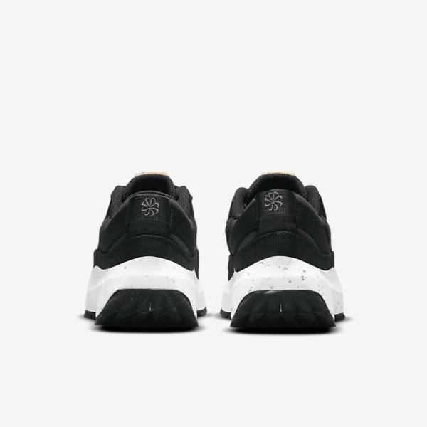 Women's Nike Crater Remixa Trainers Black / Dark Grey / White | NK629QDM