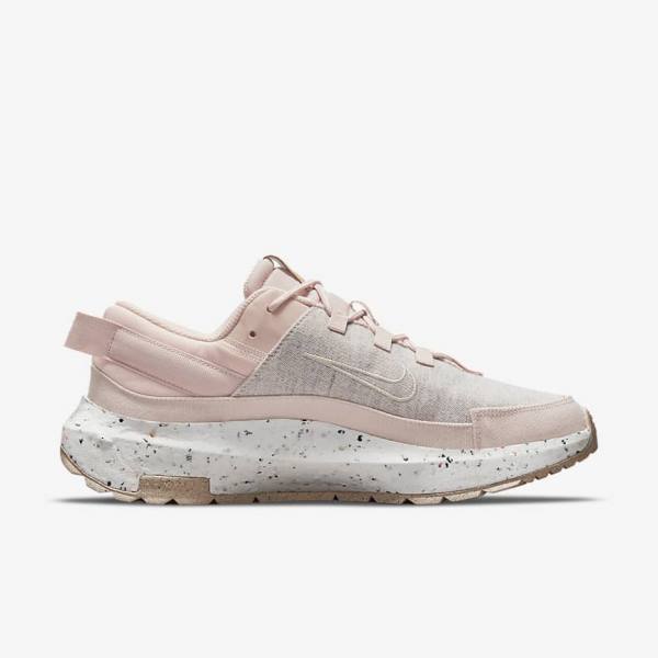 Women's Nike Crater Remixa Trainers Pink / White / Cream | NK271FRO