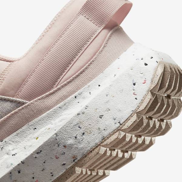 Women's Nike Crater Remixa Trainers Pink / White / Cream | NK271FRO