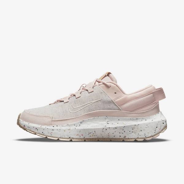 Women\'s Nike Crater Remixa Trainers Pink / White / Cream | NK271FRO