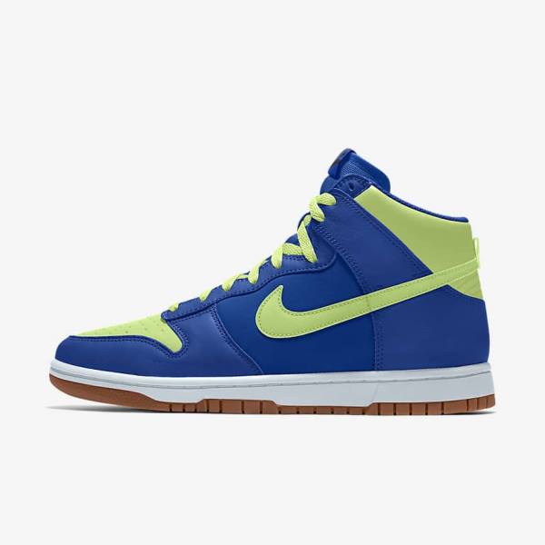 Women\'s Nike Dunk High By You Custom Trainers Multicolor | NK417LIT