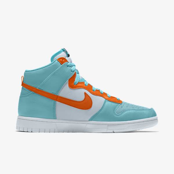 Women's Nike Dunk High By You Custom Trainers Multicolor | NK564SVK