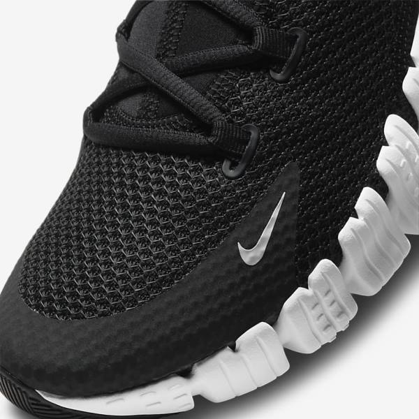 Women's Nike Free Metcon 4 Training Shoes Black / Grey | NK208YFO