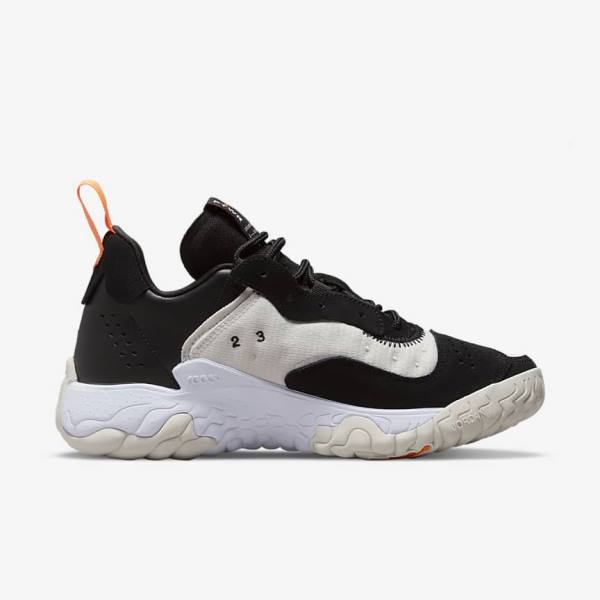 Women's Nike Jordan Delta 2 Trainers Black / White / Orange | NK064XOH