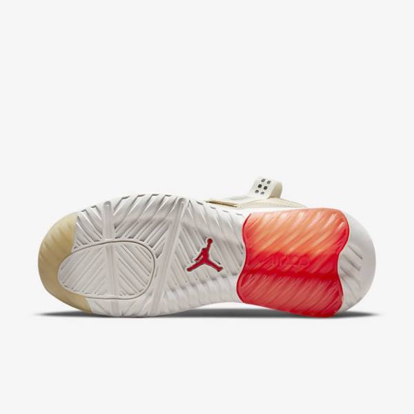 Women's Nike Jordan MA2 Trainers Khaki / Red | NK473IMU