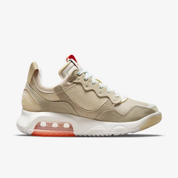 Women's Nike Jordan MA2 Trainers Khaki / Red | NK473IMU