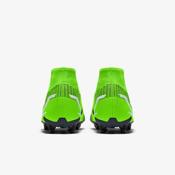 Women's Nike Mercurial Superfly 8 Academy By You Custom Football Shoes Multicolor | NK264WFT