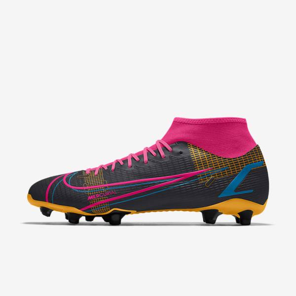 Women\'s Nike Mercurial Superfly 8 Academy By You Custom Football Shoes Multicolor | NK385WUX