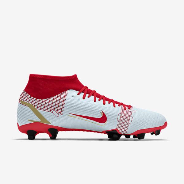 Women's Nike Mercurial Superfly 8 Academy By You Custom Football Shoes Multicolor | NK761DRQ