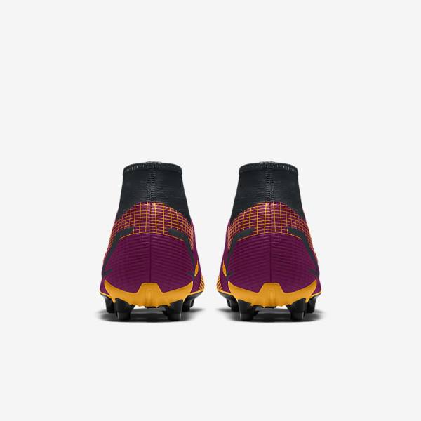 Women's Nike Mercurial Superfly 8 Academy By You Custom Football Shoes Multicolor | NK973NDU