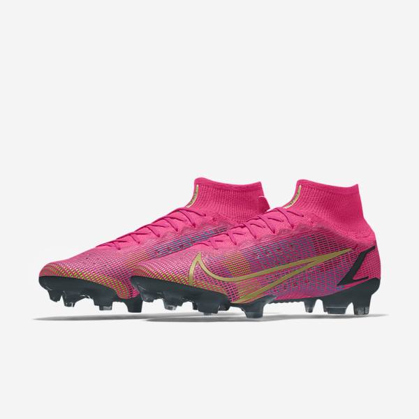 Women's Nike Mercurial Superfly 8 Elite By You Custom Football Shoes Multicolor | NK183XHI