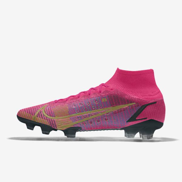 Women\'s Nike Mercurial Superfly 8 Elite By You Custom Football Shoes Multicolor | NK183XHI