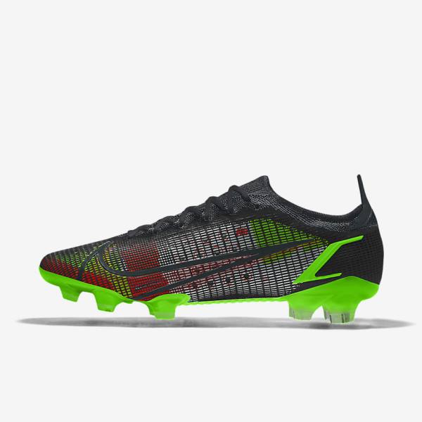 Women\'s Nike Mercurial Vapor 14 Elite By You Custom Football Shoes Multicolor | NK085IRV