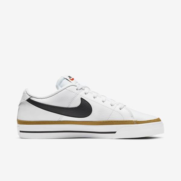 Women's Nike NikeCourt Legacy Trainers White / Black | NK578DUN