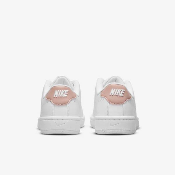 Women's Nike NikeCourt Royale 2 Next Nature Trainers White / Black / Rose | NK492NCA