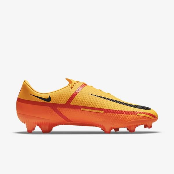 Women's Nike Phantom GT2 Academy MG Multi-Ground Football Shoes Orange / Light Red / Black | NK194YBP