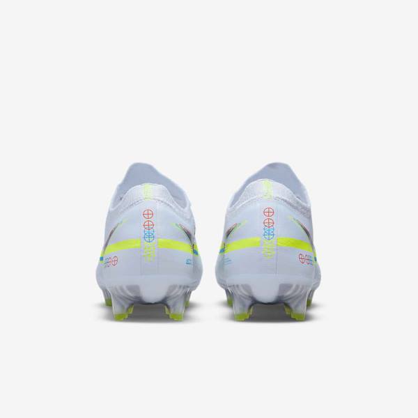 Women's Nike Phantom GT2 Elite FG Firm-Ground Football Shoes Grey / Light Blue | NK170PVY