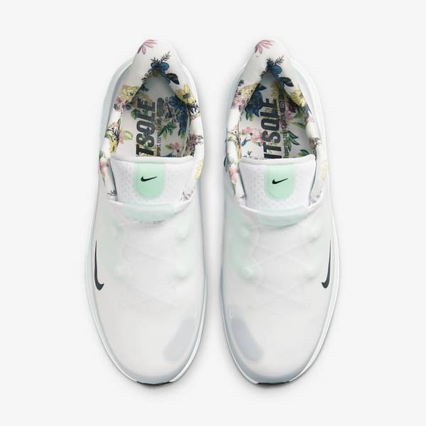 Women's Nike React Ace Tour Golf Shoes White / Platinum / Mint / Black | NK026QZA