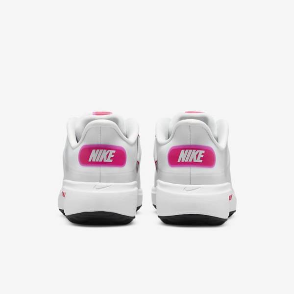 Women's Nike React Ace Tour Golf Shoes White / Black / Pink | NK856JUQ