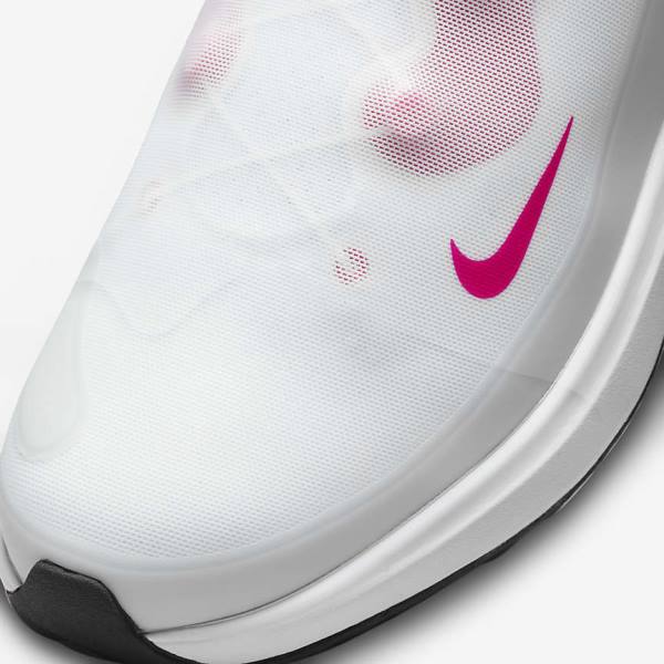 Women's Nike React Ace Tour Golf Shoes White / Black / Pink | NK856JUQ