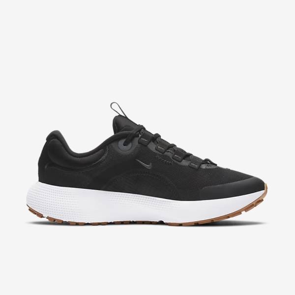 Women's Nike React Escape Run Road Running Shoes Black / Dark Grey / White / Black | NK096IMQ