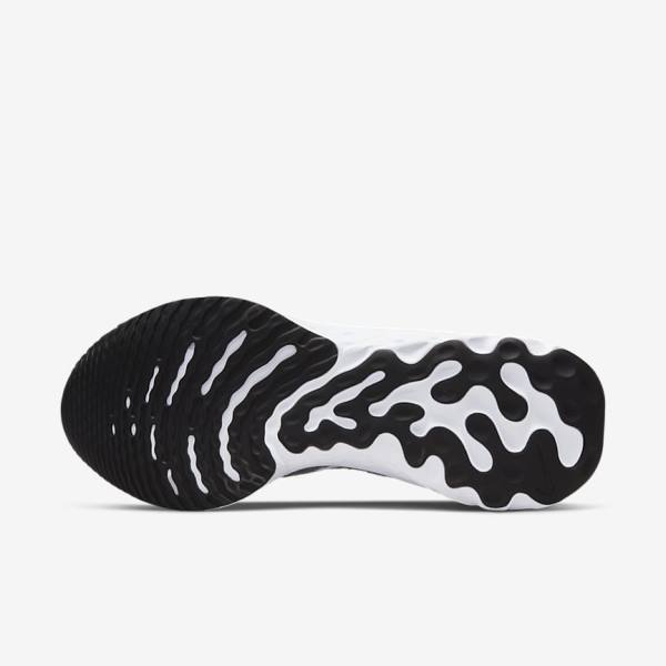 Women's Nike React Infinity Run Flyknit 3 Road Running Shoes Black / White | NK651JYD