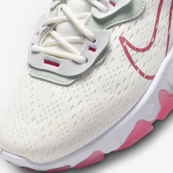 Women's Nike React Vision Trainers Platinum / Pink | NK310JRX