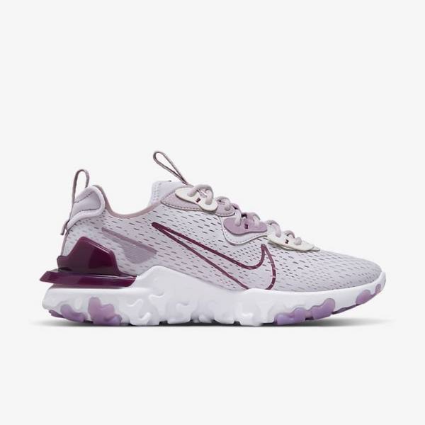 Women's Nike React Vision Trainers Purple | NK478OHZ