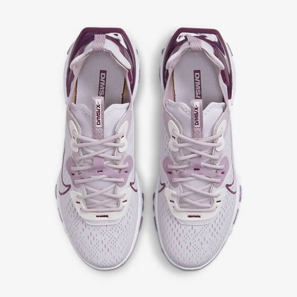 Women's Nike React Vision Trainers Purple | NK478OHZ