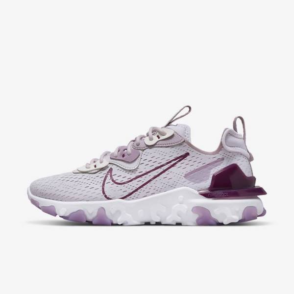 Women\'s Nike React Vision Trainers Purple | NK478OHZ