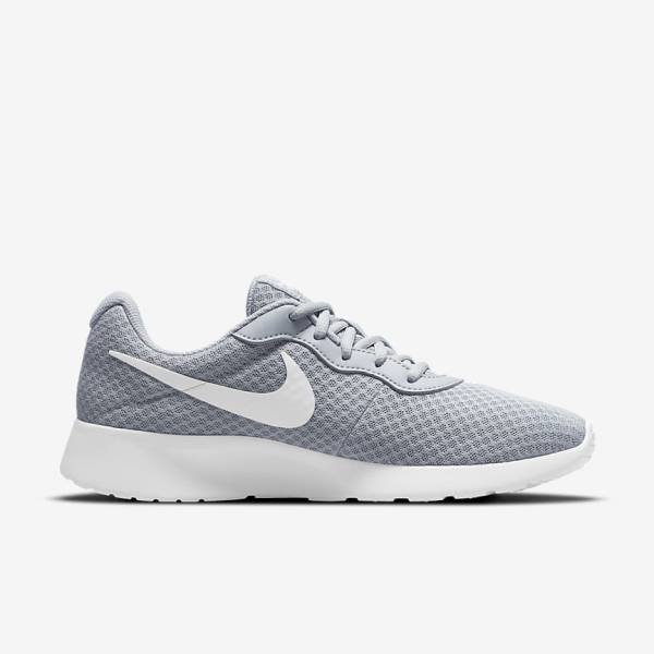 Women's Nike Tanjun Trainers Grey / Black / White | NK730UDE