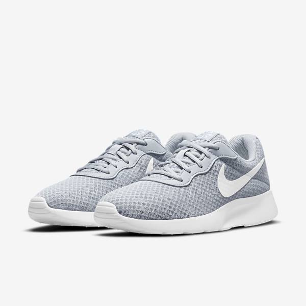 Women's Nike Tanjun Trainers Grey / Black / White | NK730UDE