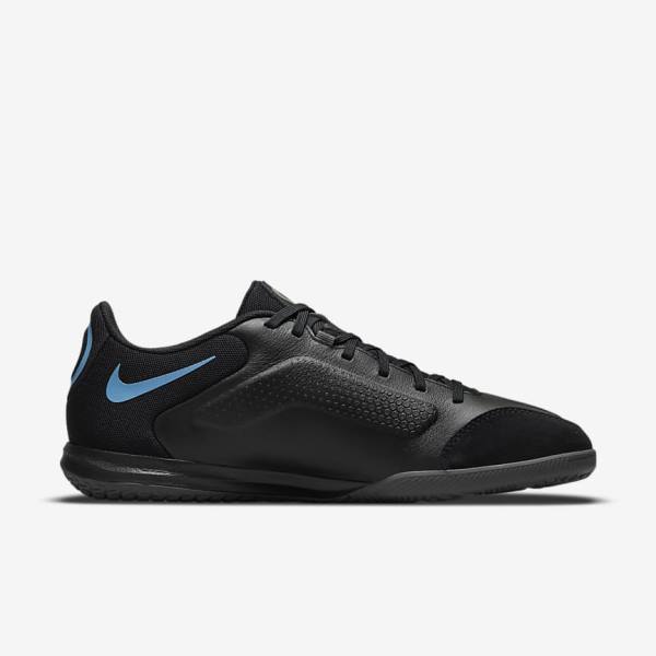 Women's Nike Tiempo Legend 9 Academy IC Indoor-Court Football Shoes Black / Grey | NK501HOU