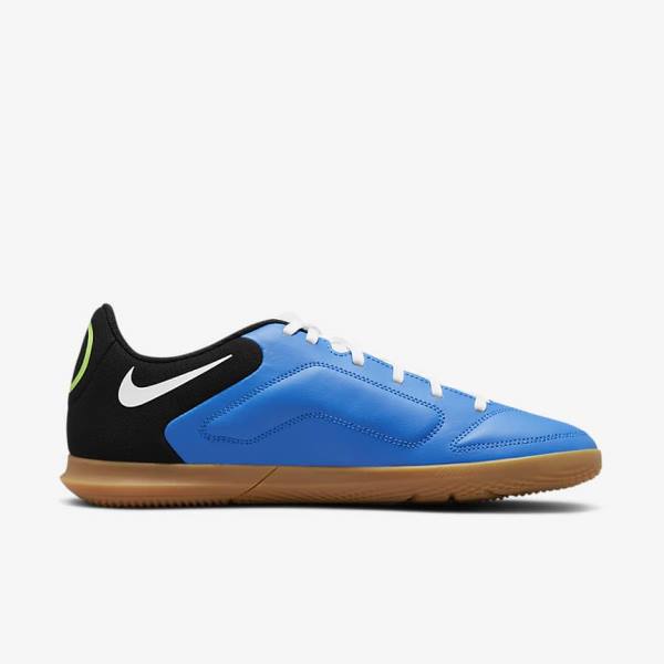 Women's Nike Tiempo Legend 9 Club IC Indoor-Court Football Shoes Light Blue / Light Green / Brown / Black | NK823EJA