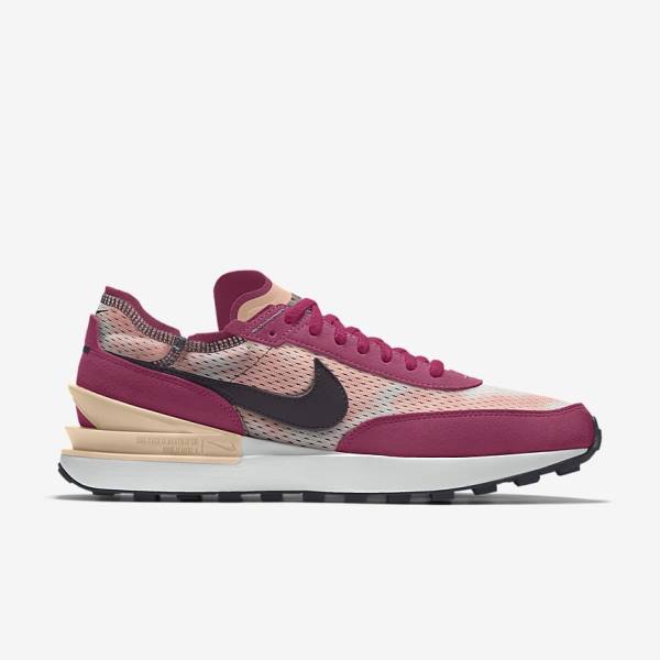 Women's Nike Waffle One By You Custom Trainers Multicolor | NK381KEP