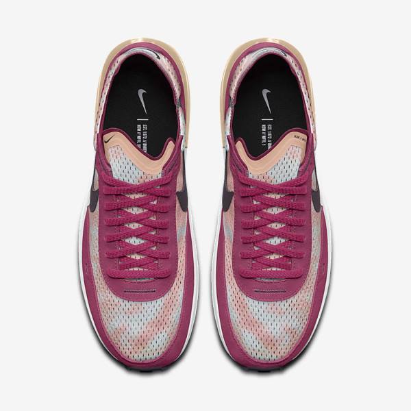 Women's Nike Waffle One By You Custom Trainers Multicolor | NK381KEP