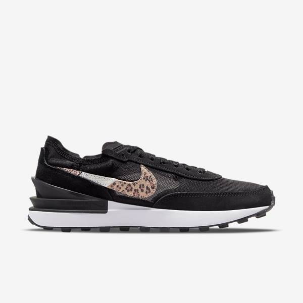 Women's Nike Waffle One SE Trainers Black / Multicolor | NK074ZBF