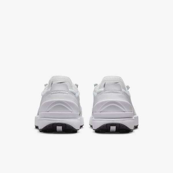 Women's Nike Waffle One Trainers White / Black / White | NK960SVB