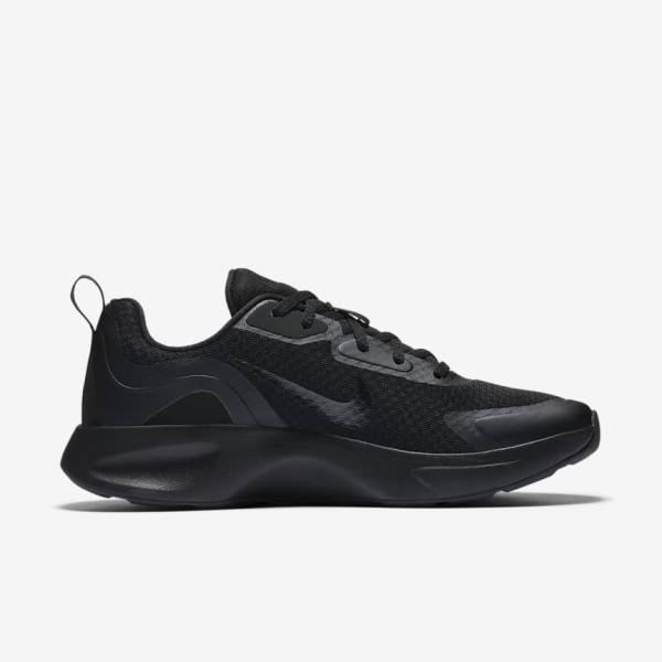 Women's Nike Wearallday Trainers Black | NK782SHB