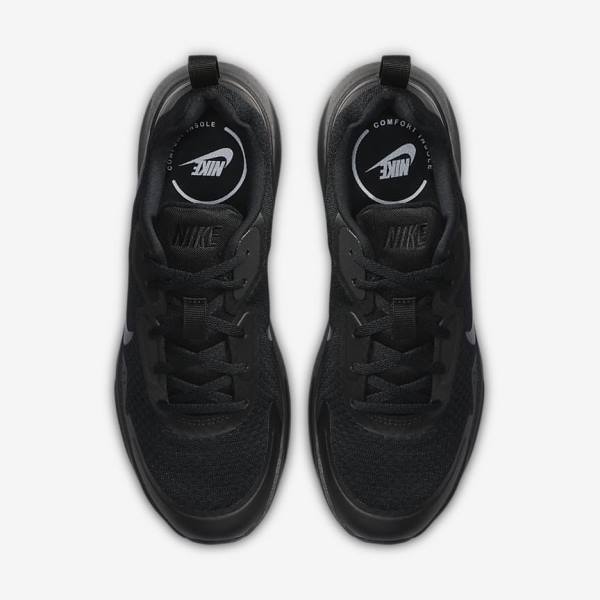 Women's Nike Wearallday Trainers Black | NK782SHB