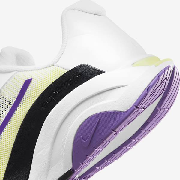 Women's Nike ZoomX SuperRep Surge Endurance Class Training Shoes White / Black / Light Lemon | NK256FRB