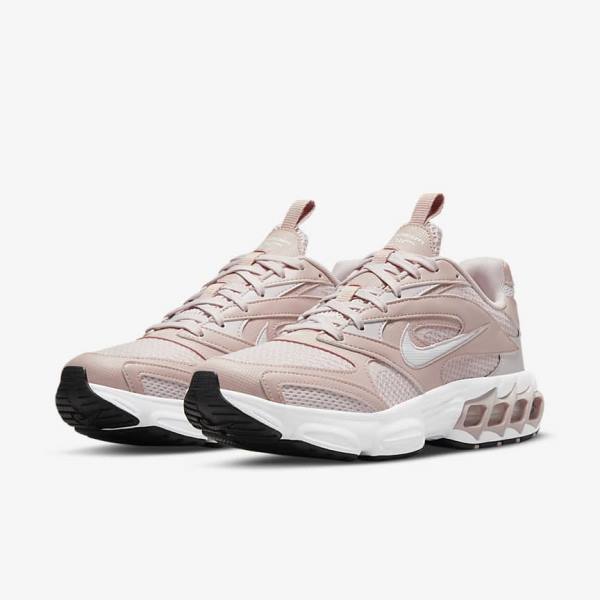 Women's Nike Zoom Air Fire Trainers Rose / Pink / Black / White | NK390DIB