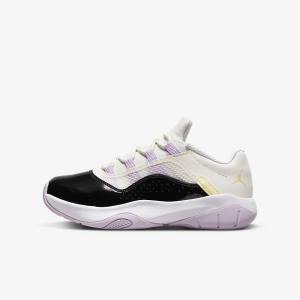 Kids' Nike Air Jordan 11 CMFT Low Older Trainers Black | NK179SJO