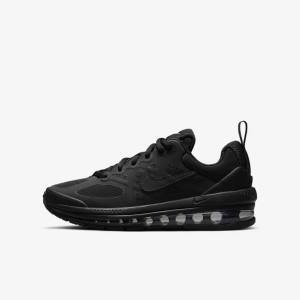 Kids' Nike Air Max Genome Older Trainers Black / Dark Grey | NK643ZXE