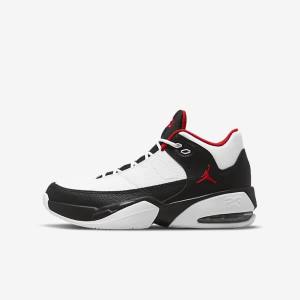 Kids' Nike Jordan Max Aura 3 Older Trainers White / Black / Red | NK869BVQ