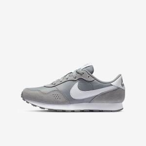 Kids' Nike MD Valiant Older Trainers Grey / White | NK709YNA