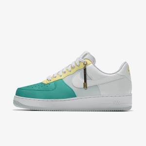 Men's Nike Air Force 1 Low Unlocked By You Custom Trainers Multicolor | NK753OBD