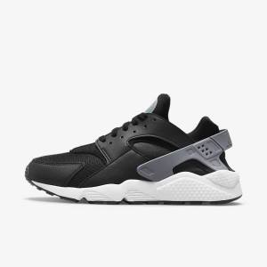 Men's Nike Air Huarache J22 Trainers Black / Grey / White | NK479RZD