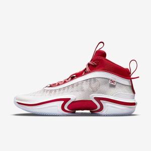 Men's Nike Air Jordan XXXVI SE Kia Global Game Basketball Shoes White / Red / White | NK014GWK